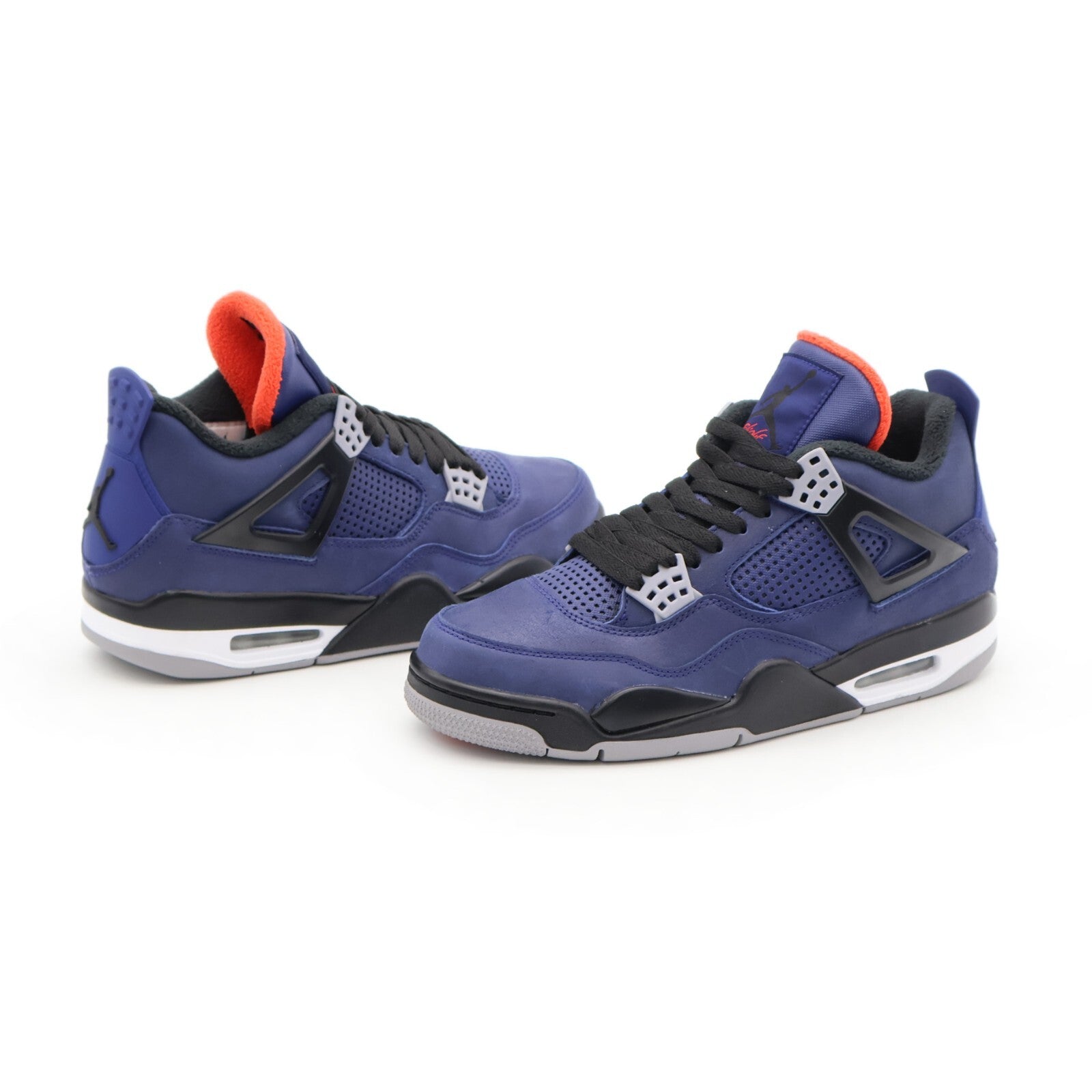 CQ9597-401 Nike Air Jordan 4 Retro Winterized Loyal Blue White Black (Men's)