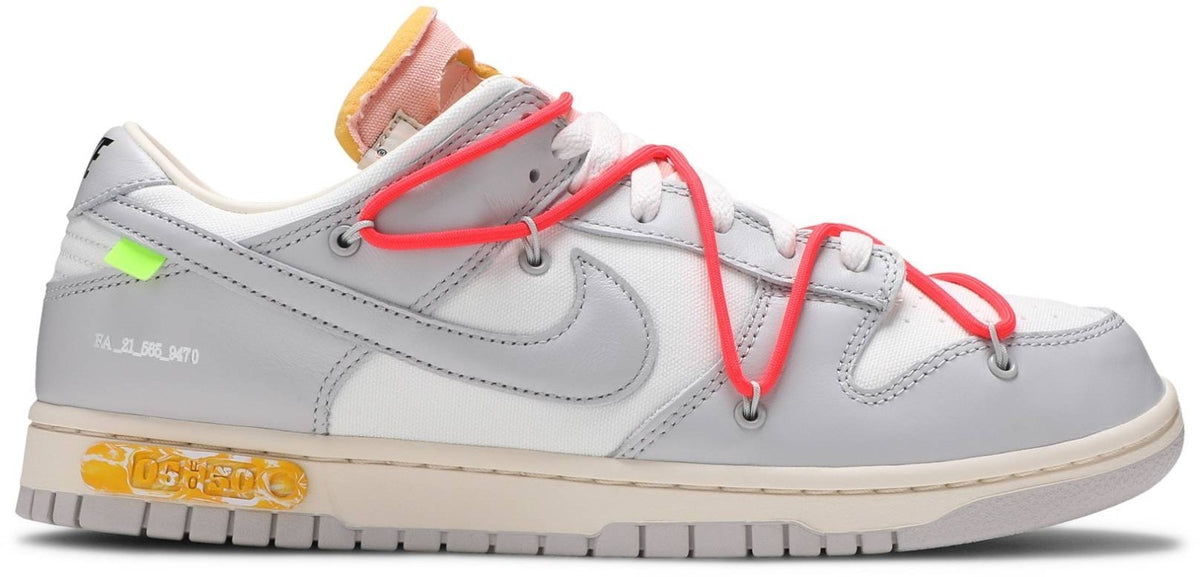 DM1602-110 Off-White Ã Nike Dunk Low 1 of 50 "Lot.6" (Men's)
