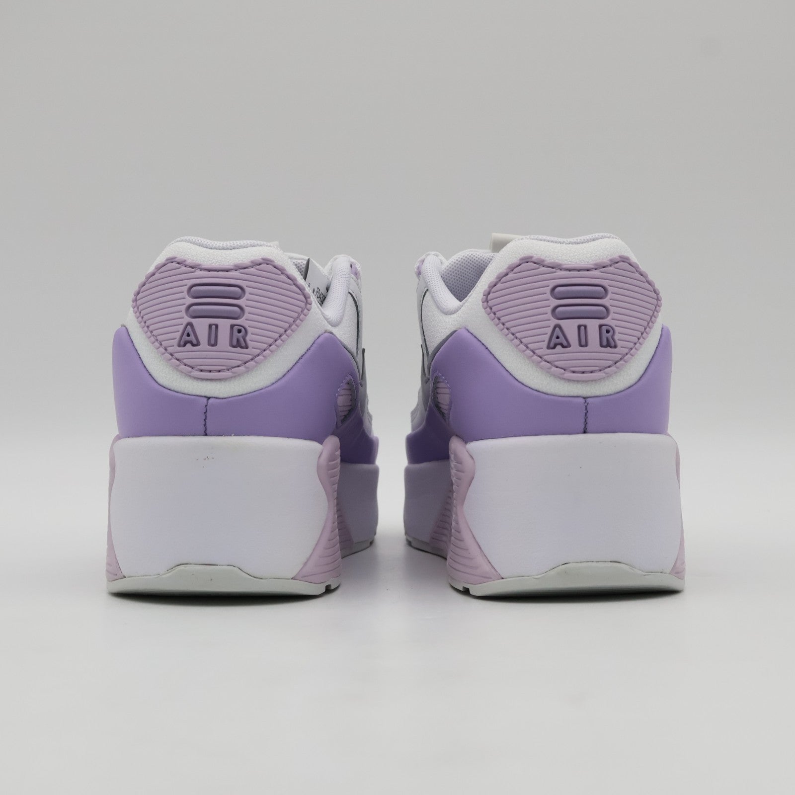 FD4328-113 Nike Air Max 90 LV8 White Hydrangeas Summit White Wolf Grey (Women's)