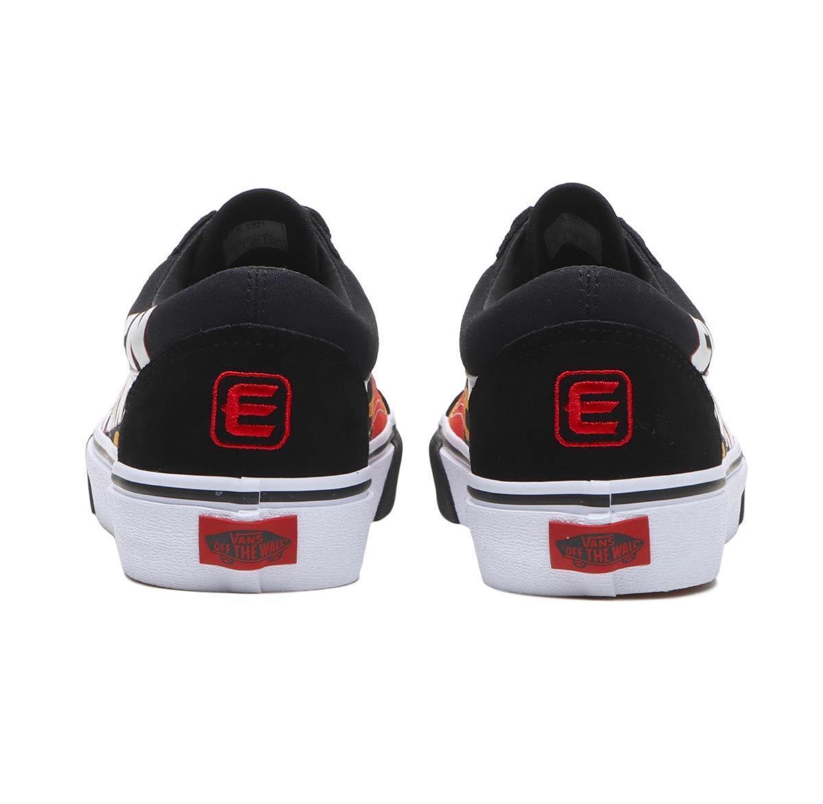 687687-0001 ELLEGARDEN Ã Vans Old Skool Black Flame (V36CF ELLE) (Men's)