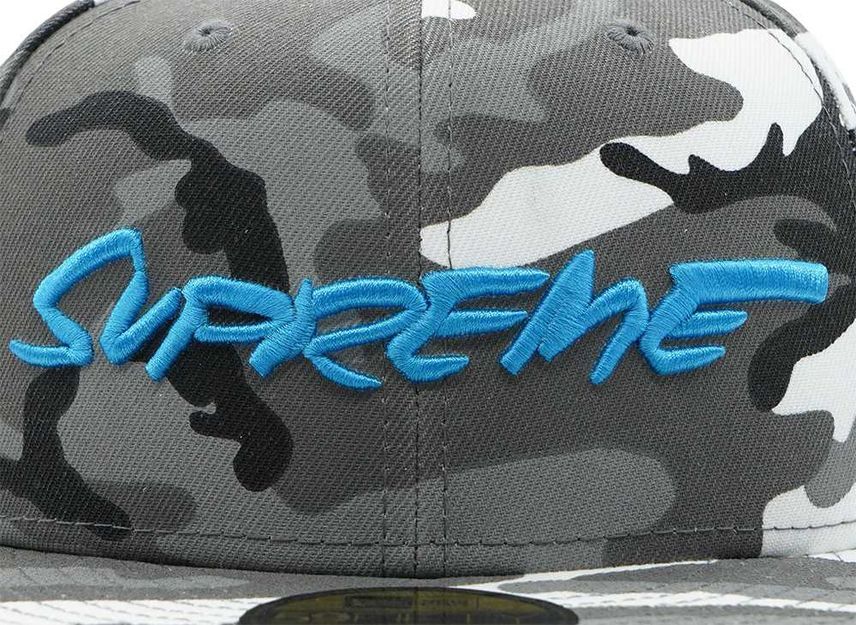 Supreme Futura New Era Snow Camo