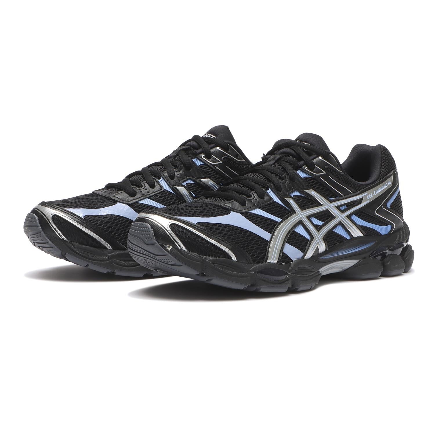 1203A888-001 Asics Gel-Cumulus 16 Black Pure Silver (Men's)