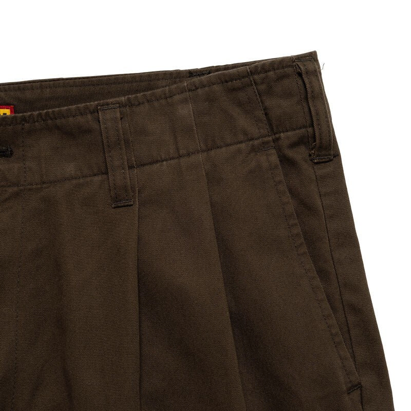 HUMAN MADE 2 Tuck Pants Brown