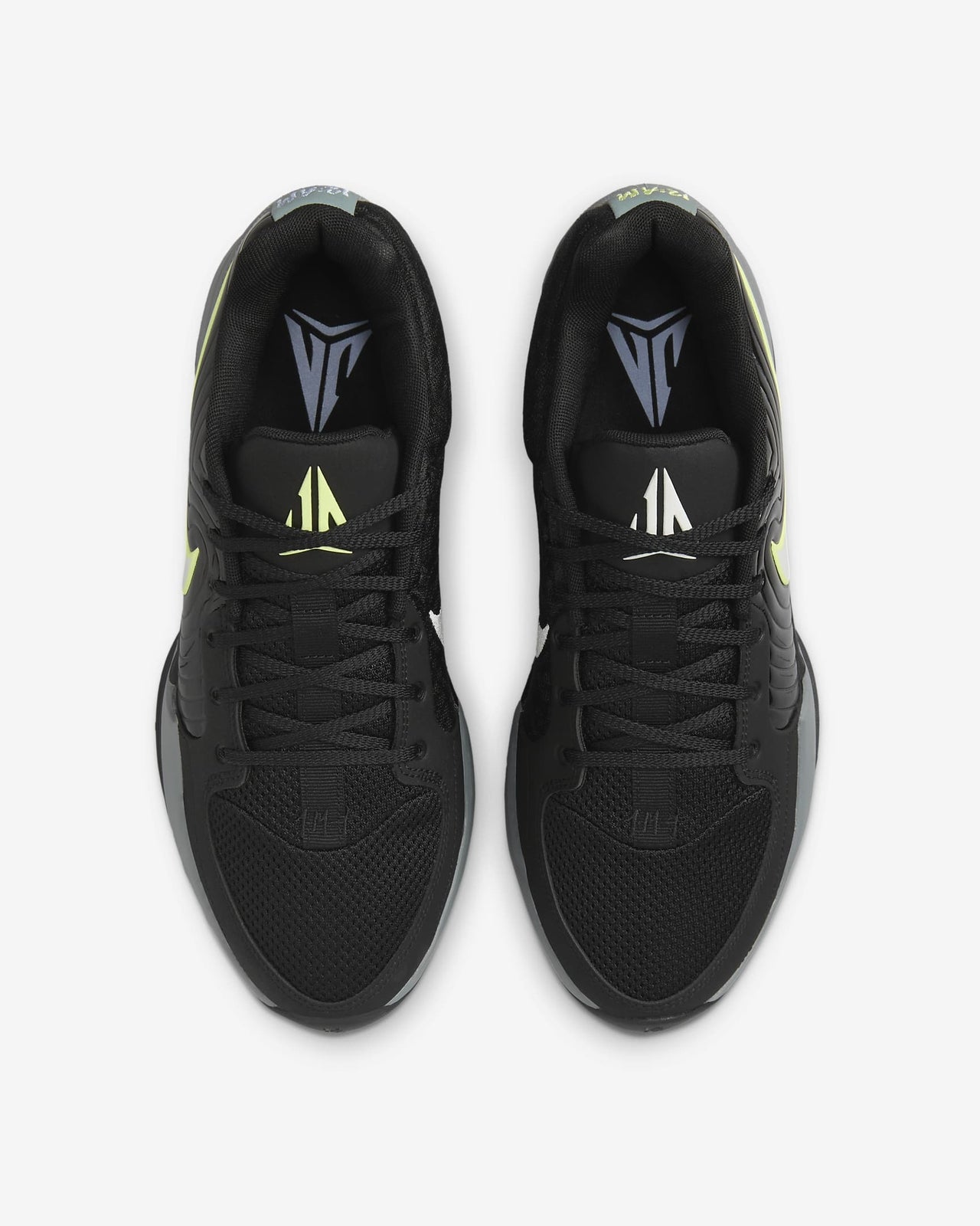 FD7327-001 Nike Ja 2 Black Light Smoke Grey Light Lemon Twist Phantom (Men's)