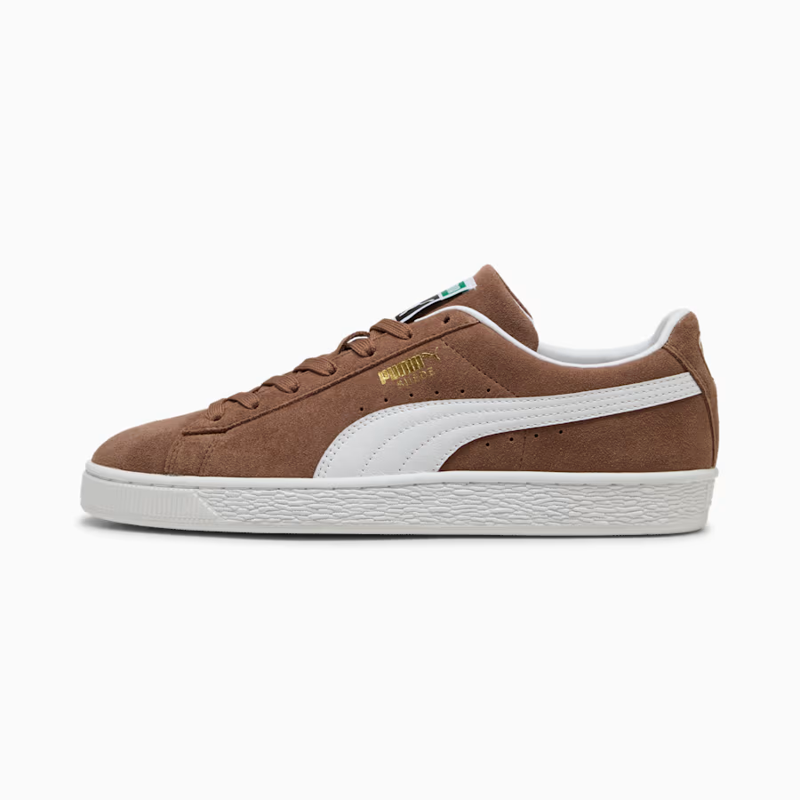 399781-41 Puma Suede Classic "Haute Coffee/PUMA White" (Men's)