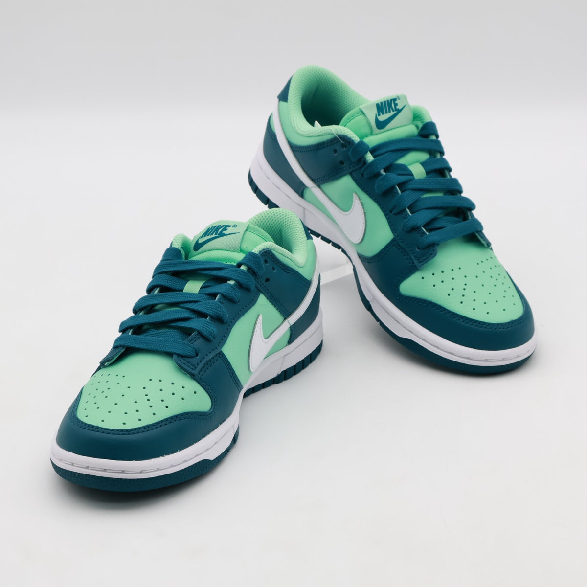 DD1503-301 Nike Dunk Low Geode Teal White Emerald Rise (Women's)