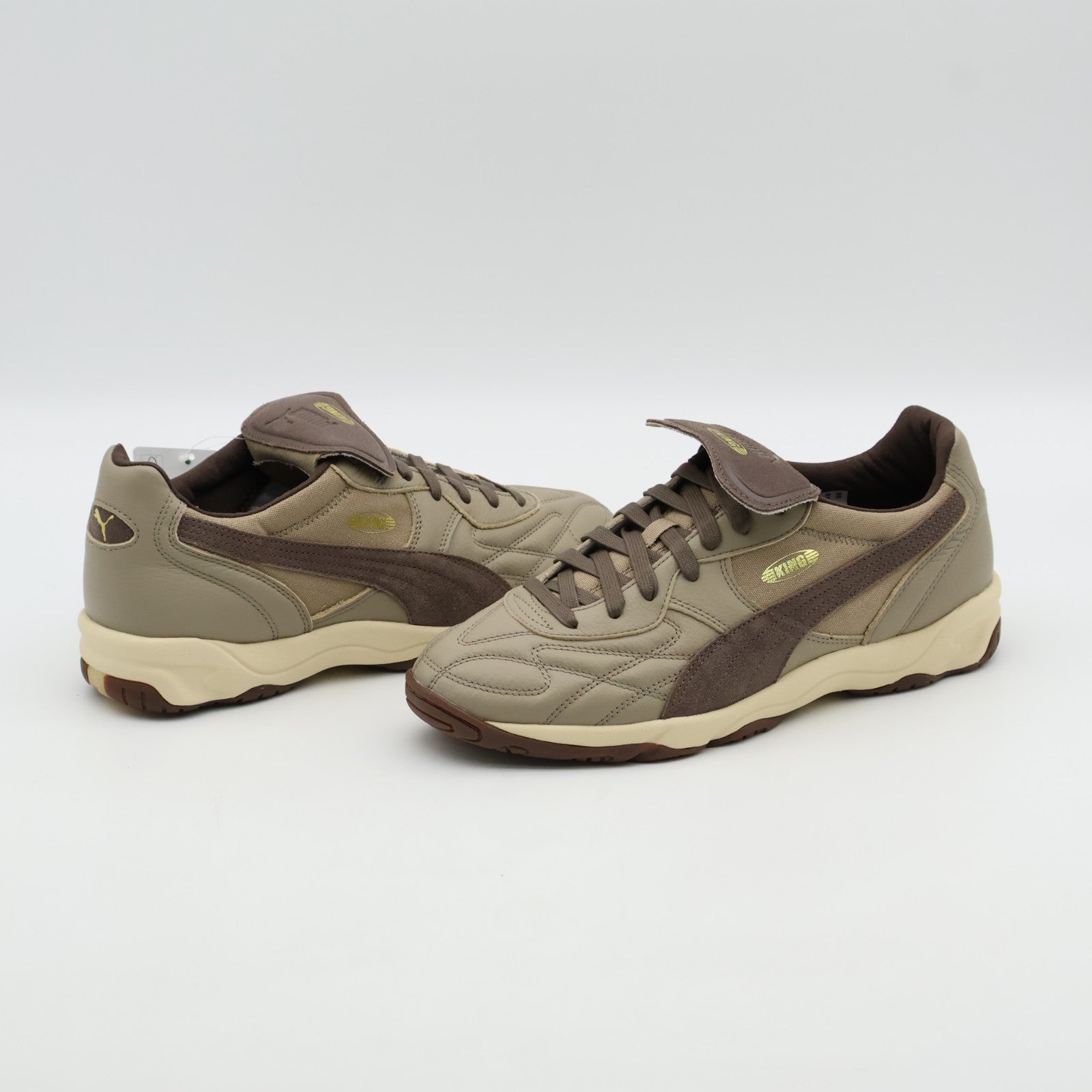 402582-01 Puma King Indoor Futbolito Ice Coffee Chocolate (Men's)