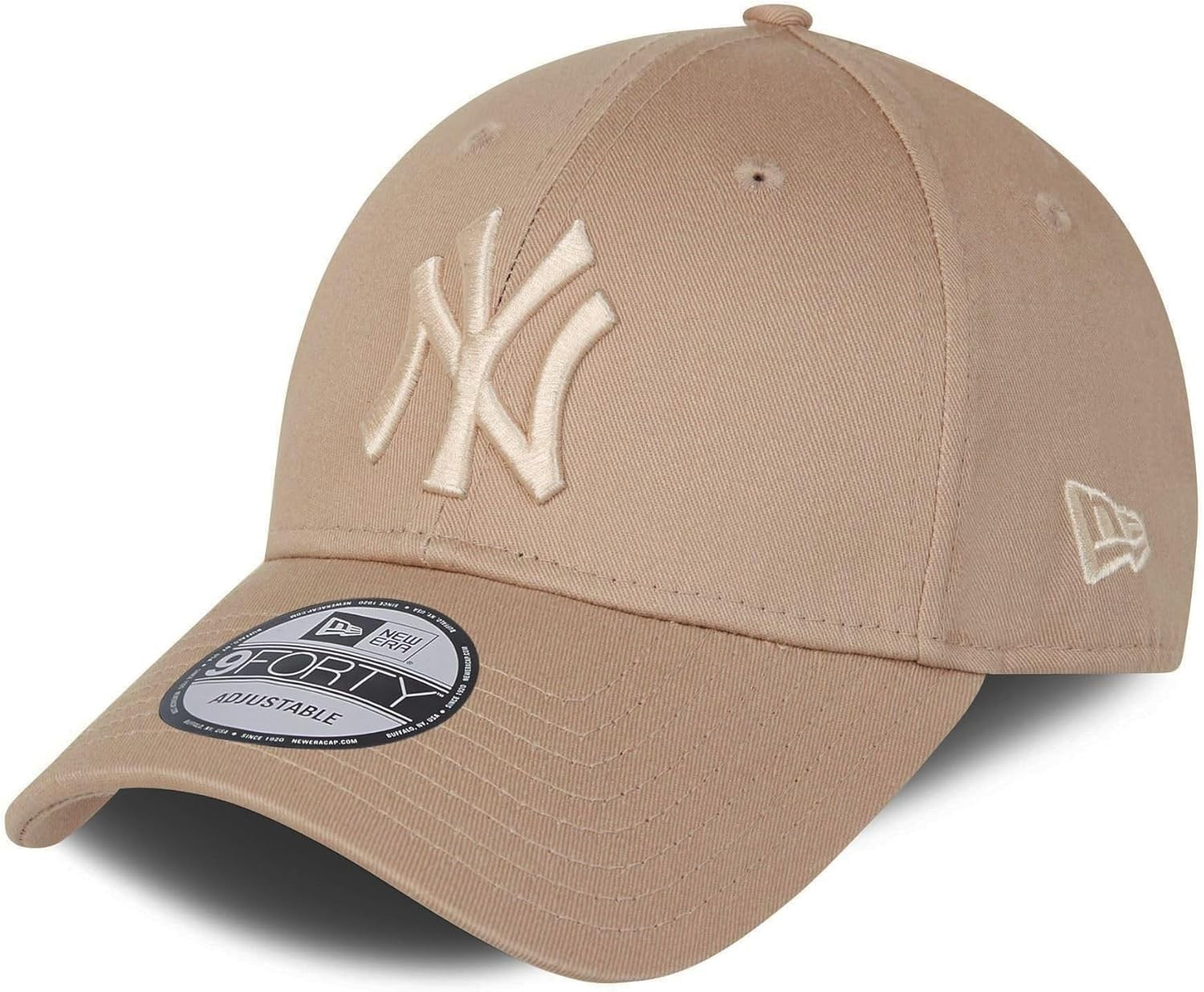 NEW ERA LA NYY 940 9FORTY League Basic Cap NY Beige Gold