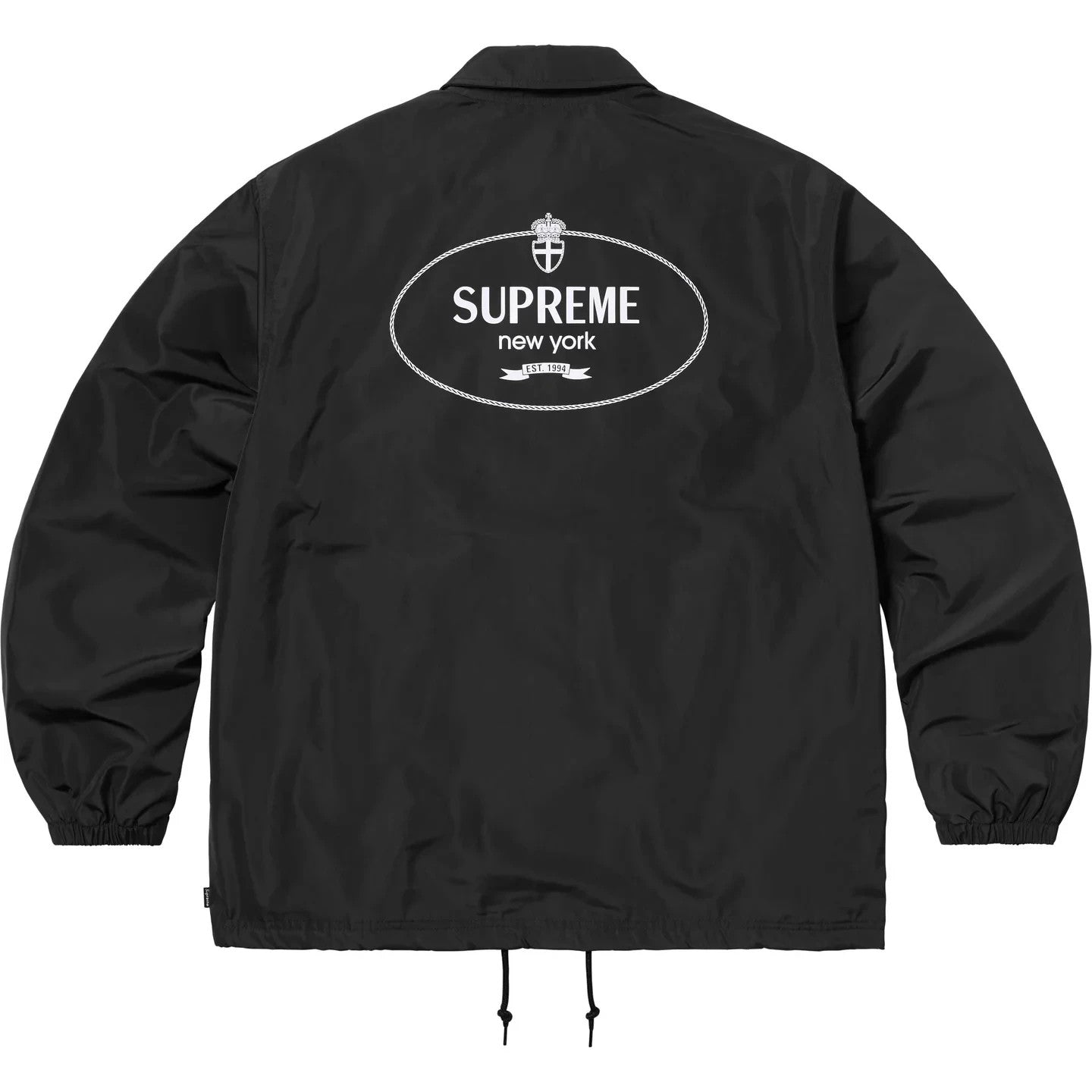 Supreme Crest Coaches Jacket Black