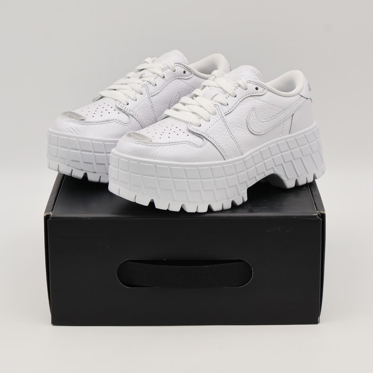 HF3184-100 Nike Air Jordan 1 Brooklyn Low White (Women's)