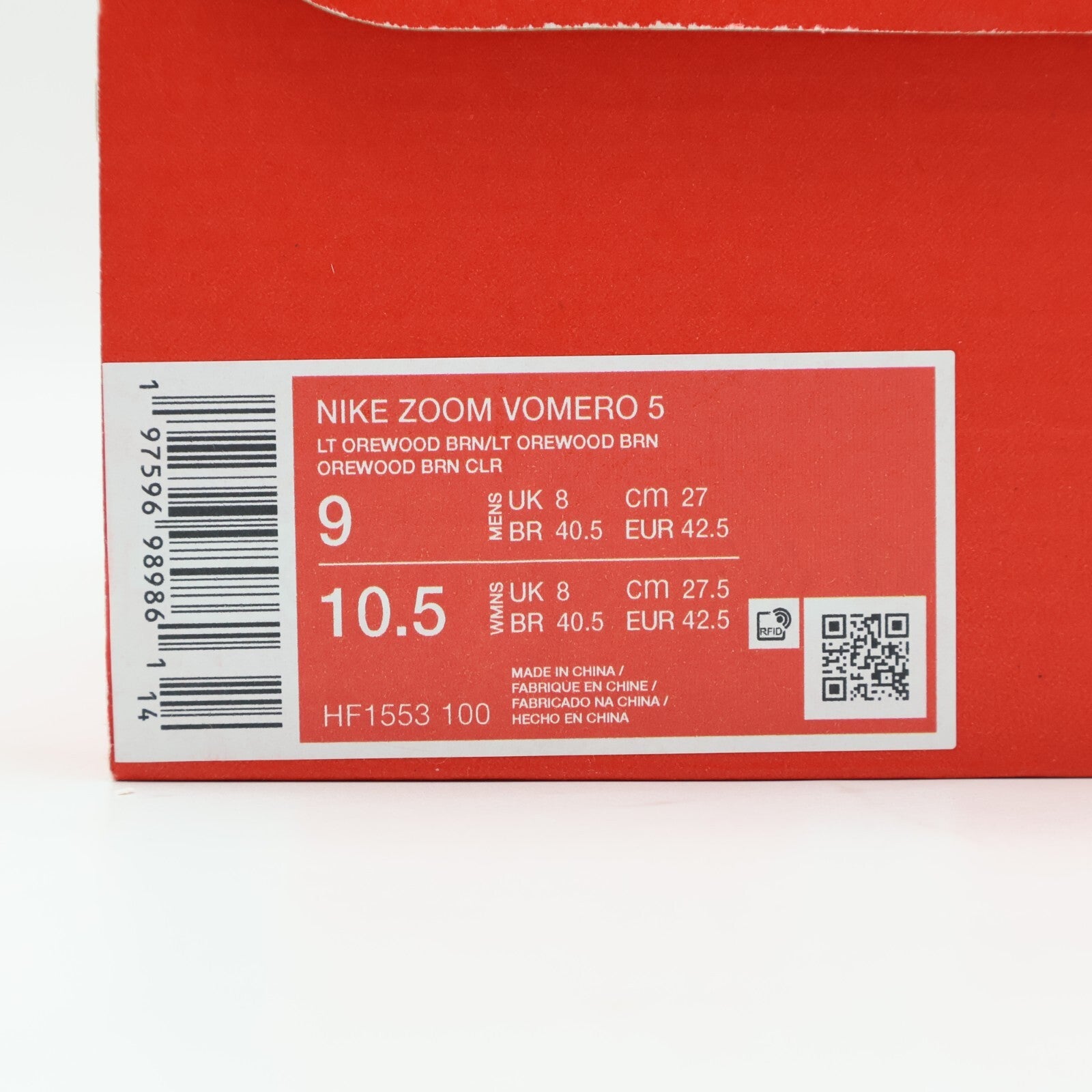 HF1553-100 Nike Vomero 5 Light Orewood brown (Men's)