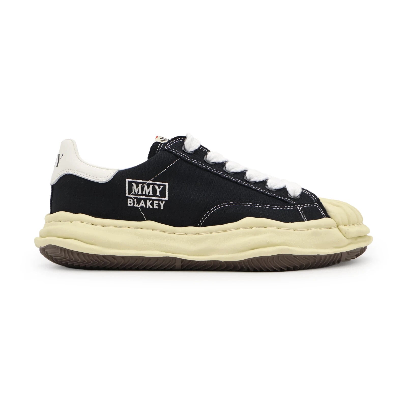 A09FW732-BLACK Maison MIHARA YASUHIRO BLAKEY Original Sole Canvas (Men's)