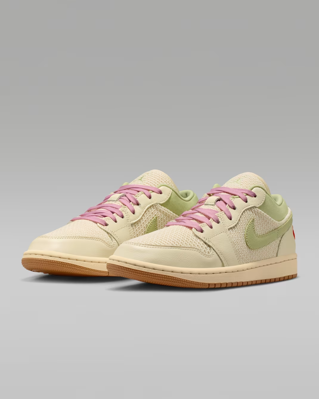 II0569-100 Nike Air Jordan 1 Low Sail/Olive Aura (Women's)