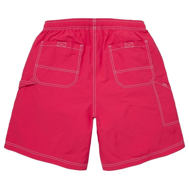 Supreme Nylon Painter Short Magenta