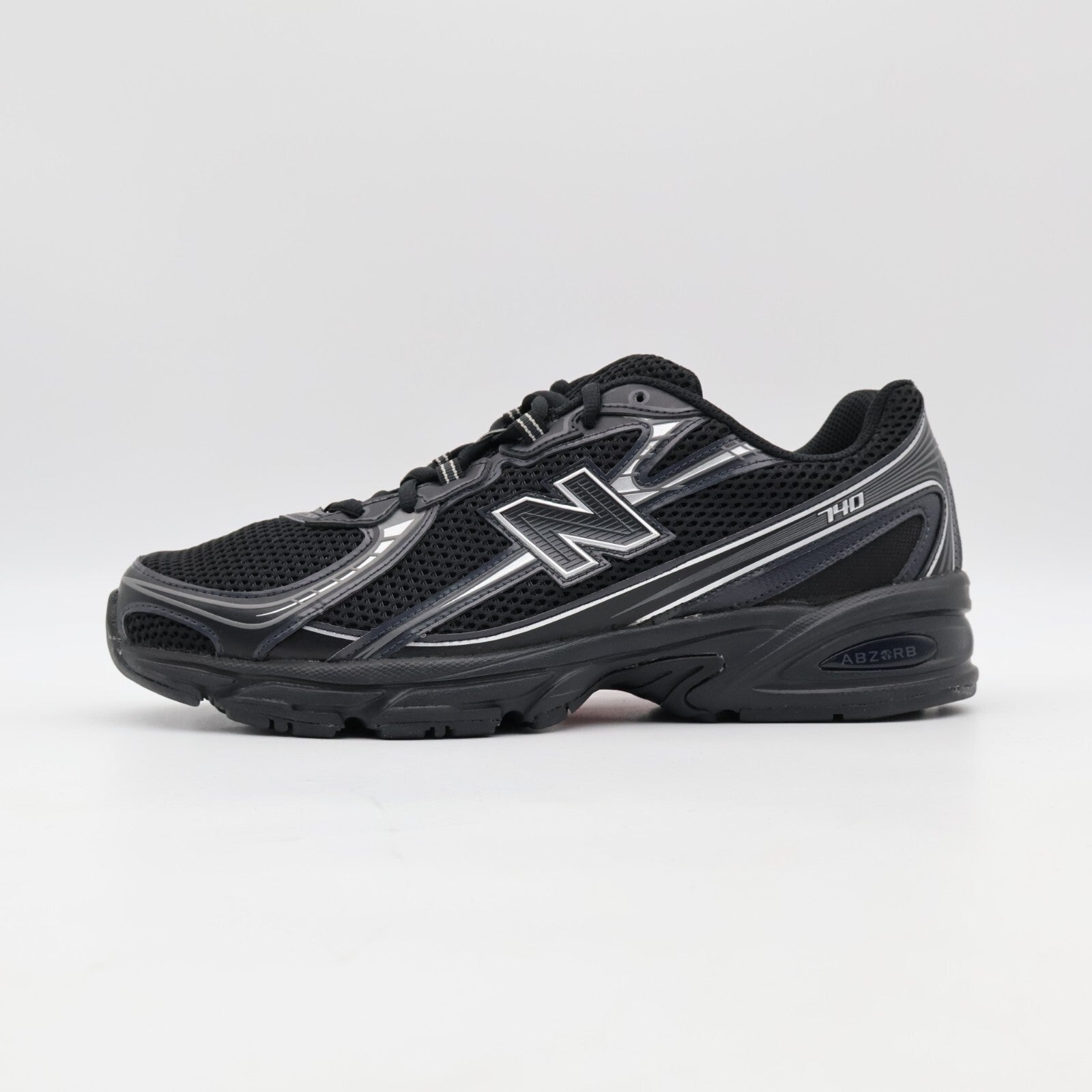 U740BM2 New Balance 740 Black Gray Silver (Men's)