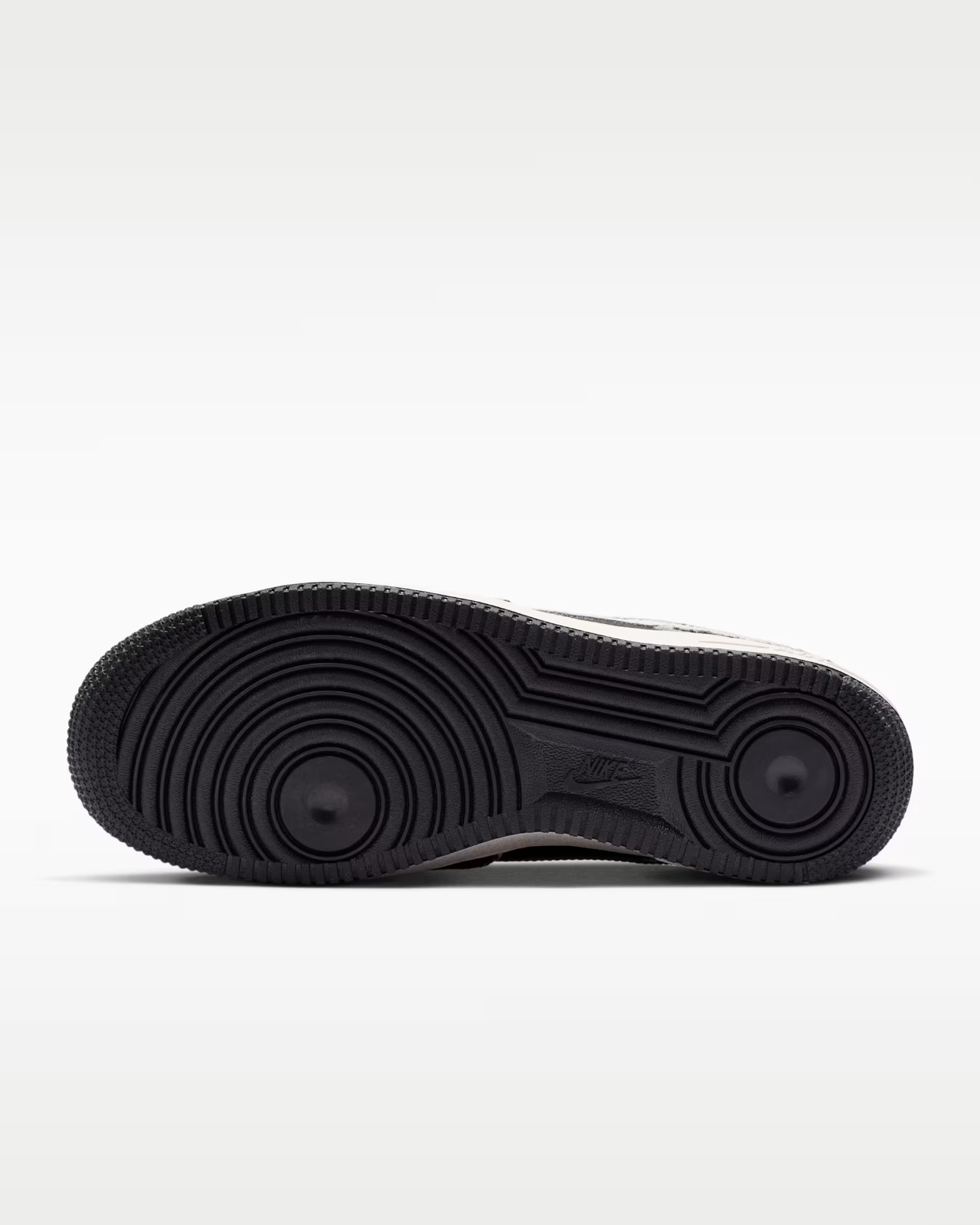 IO0442-001 Nike Air Force 1 Low "Cow Print/Black/Phantom" (Women's)
