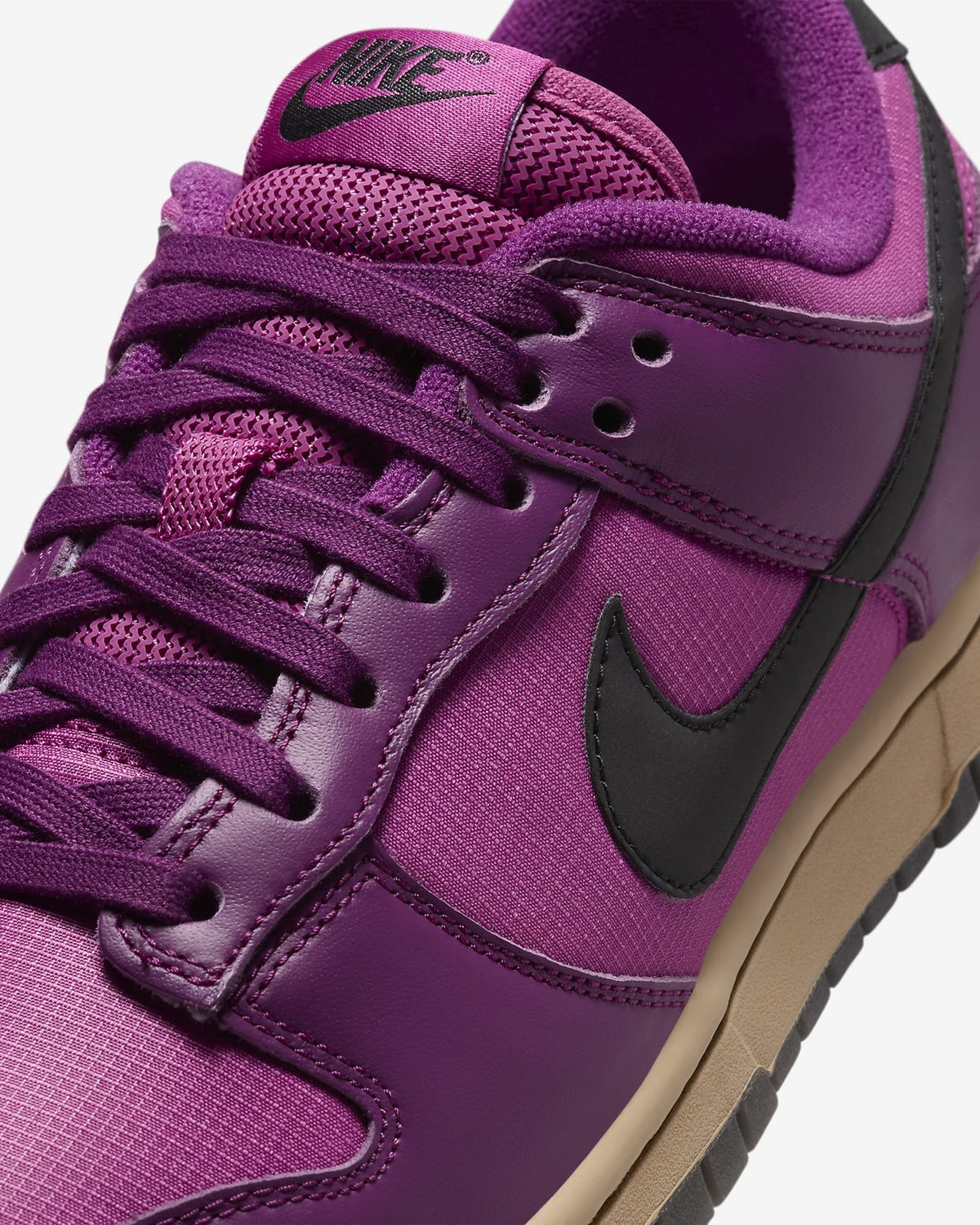 FZ2552-500 Nike Dunk Low Viotech Hot Fuchsia Khaki Black (Women's)