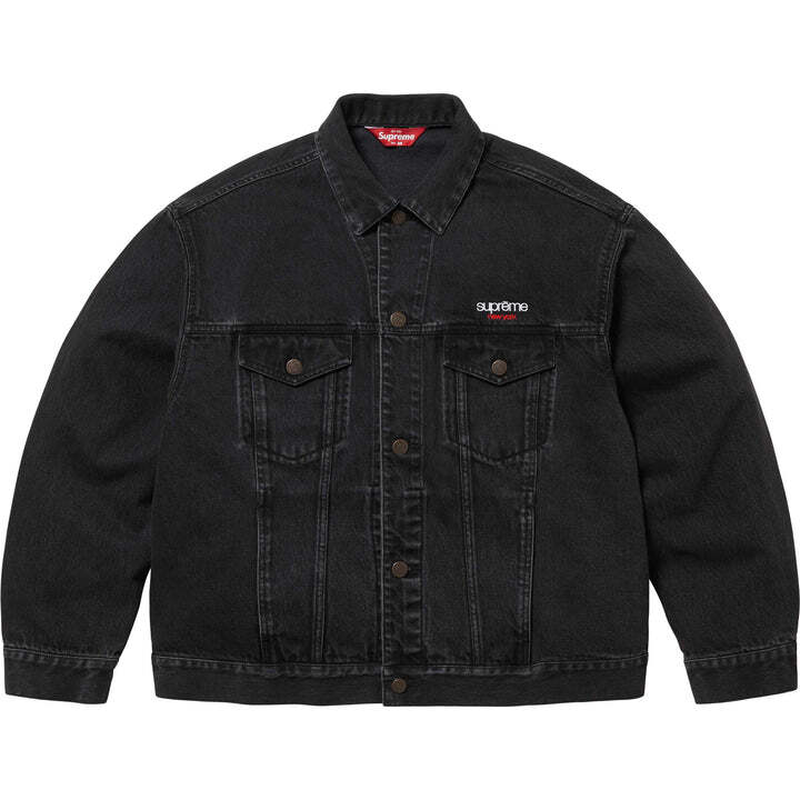 Supreme Denim Trucker Jacket Black