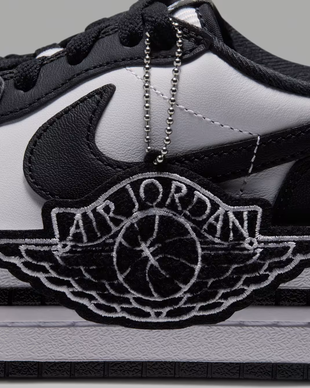 HV8288-002 Nike Air Jordan 1 Triple Stack "Black/White" (Women's)