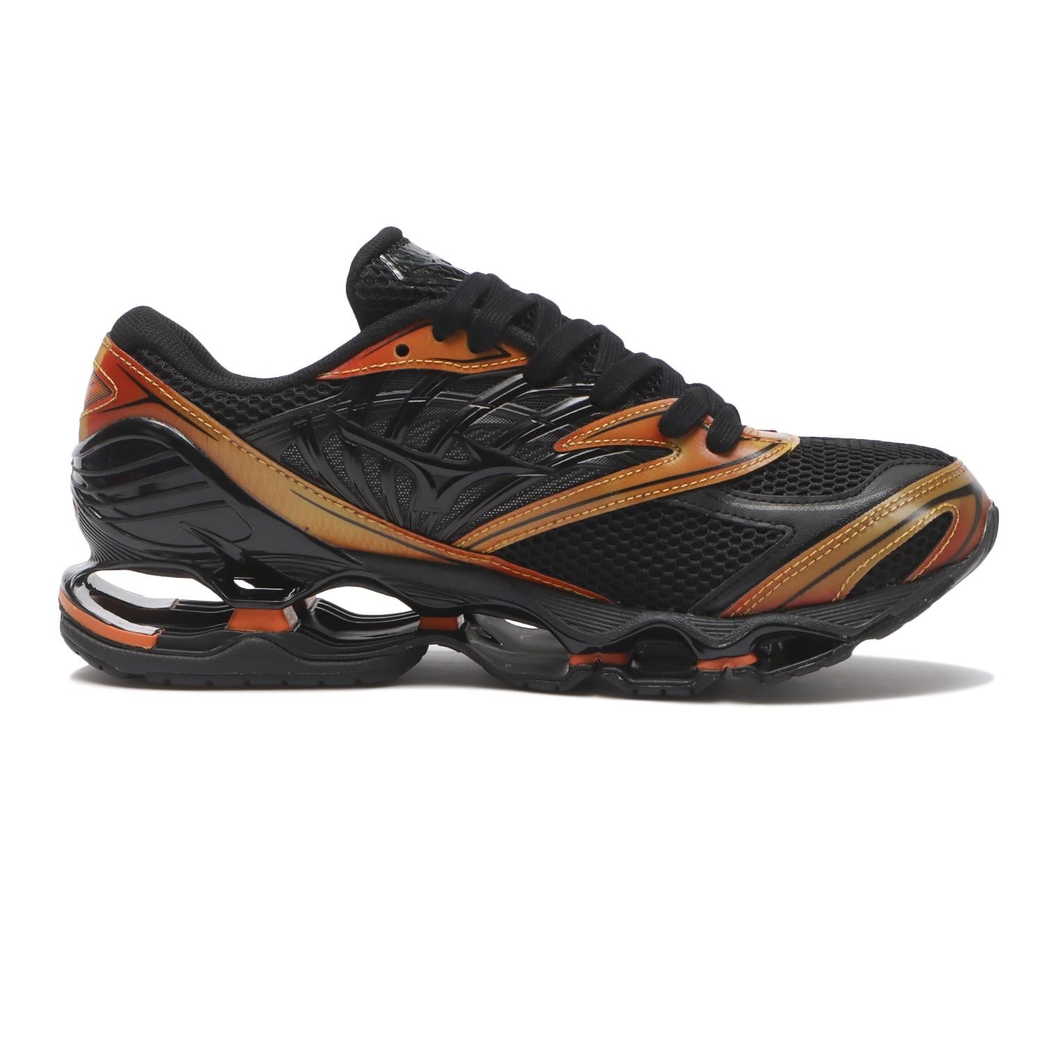 D1GA260402 MIZUNOãWAVE PROPHECY LSORANGEBLACK (Men's)
