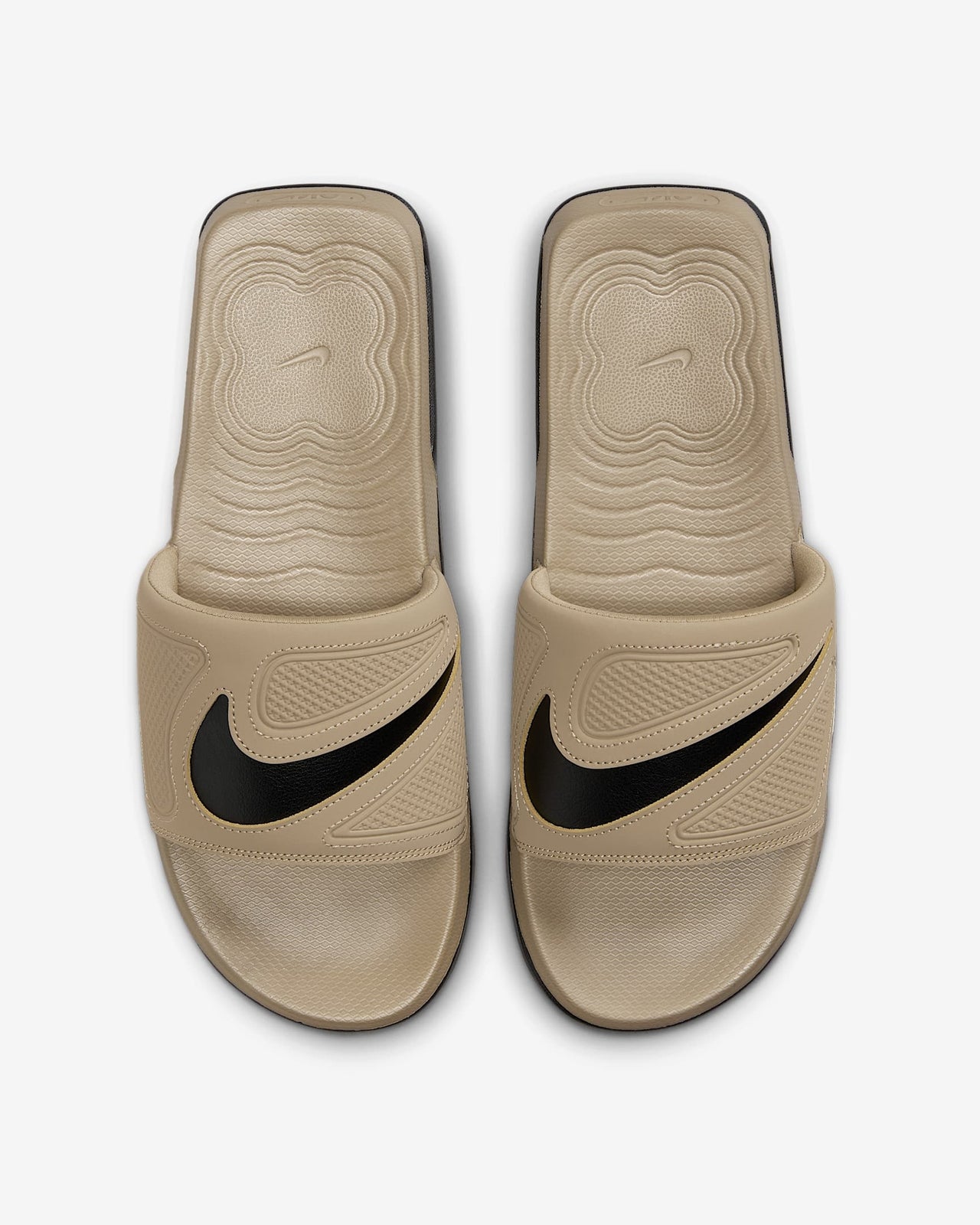 DC1460-201 Nike Air Max Cirro Slide Khaki Metallic Silver Black (Men's)