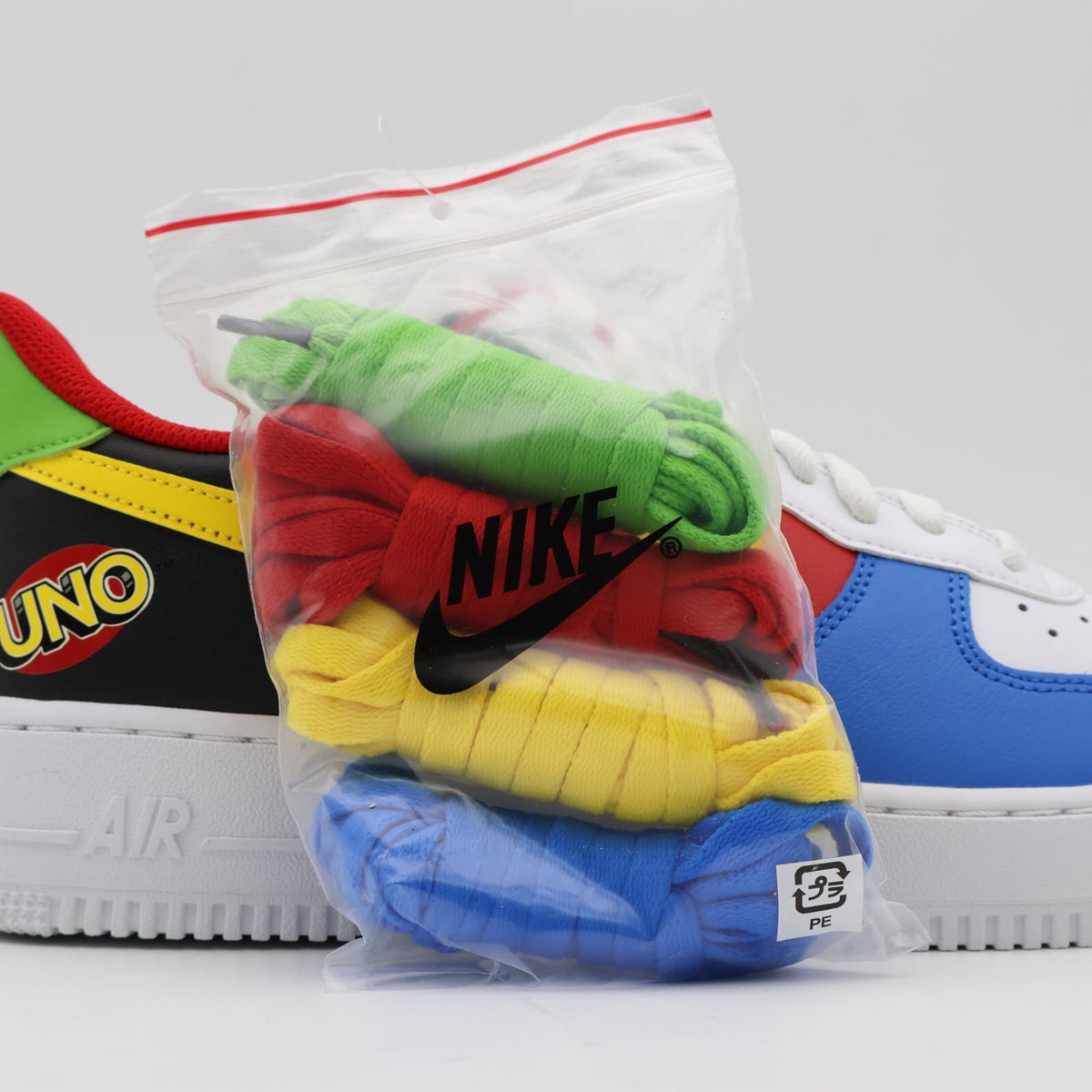 DC8887-100 UNO x Nike Air Force 1 Low White Yellow University Red (Men's)