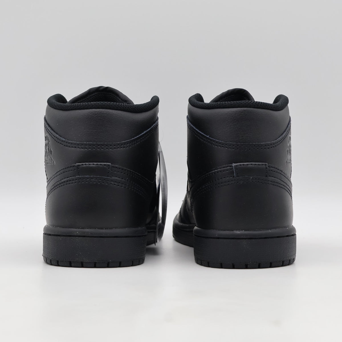 554724-093 Nike Air Jordan 1 Mid Triple Black (Men's)