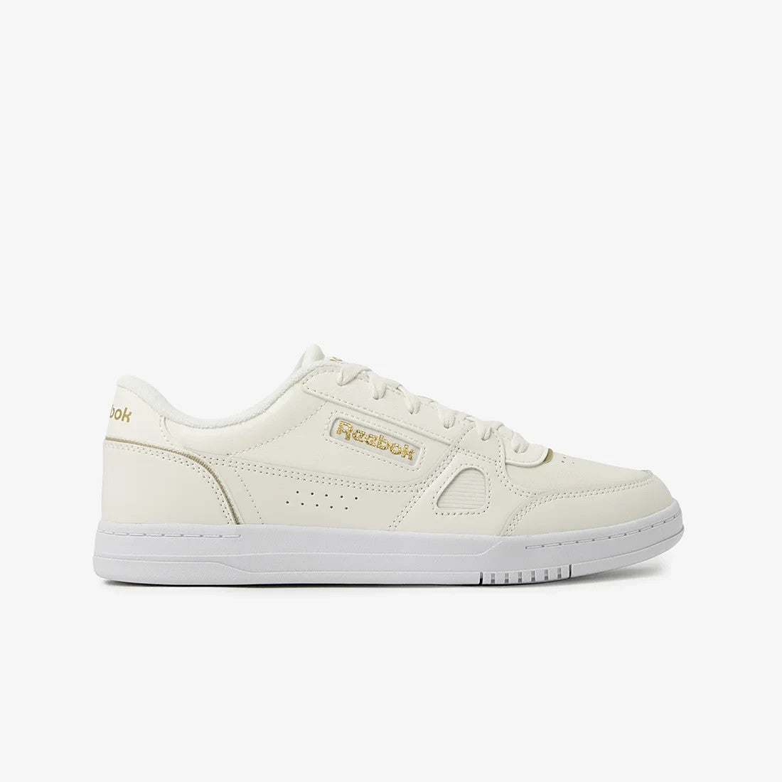 100271610 Reebok Court LXS Chalk/Gold (Men's)