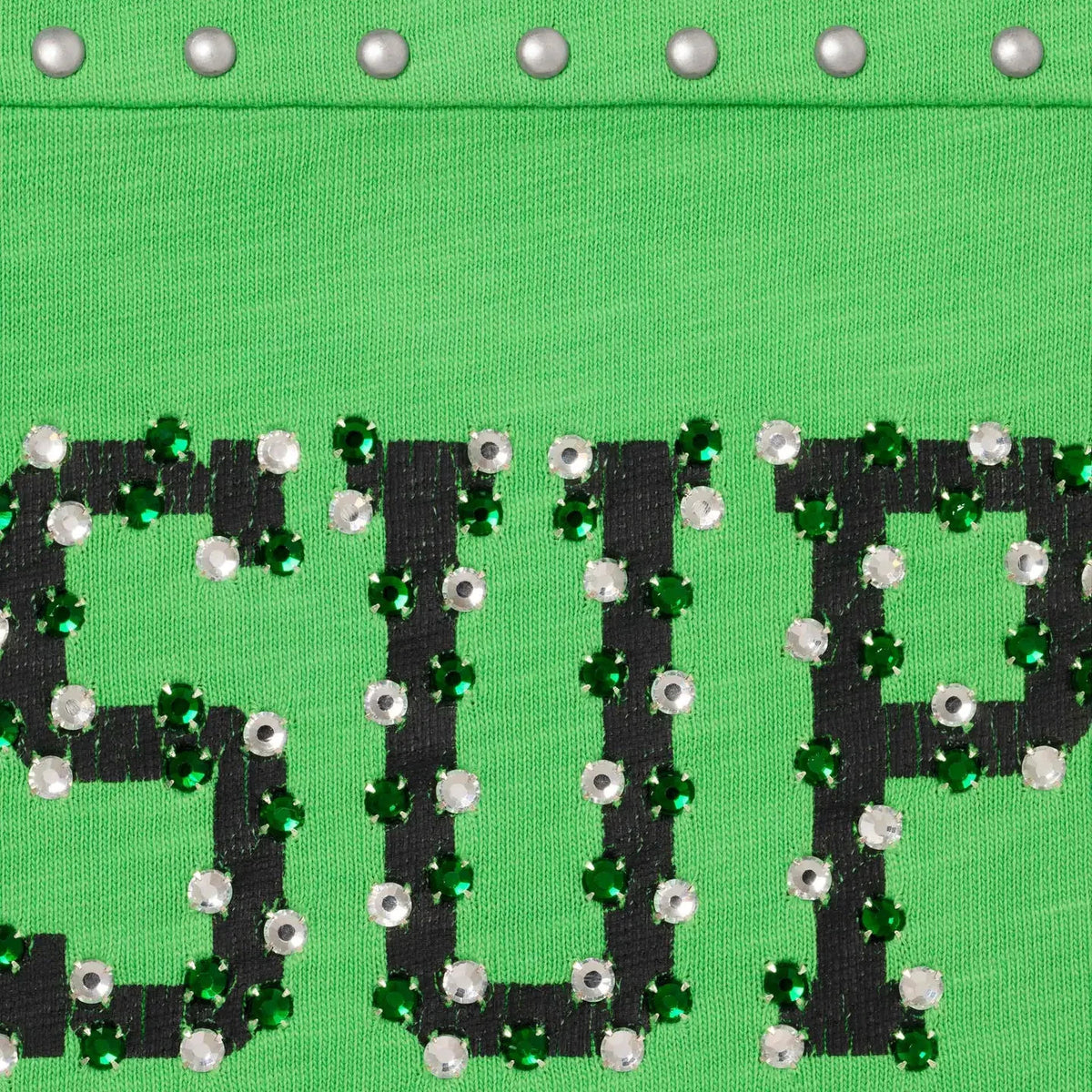 Supreme Studded S/S Football Top Green