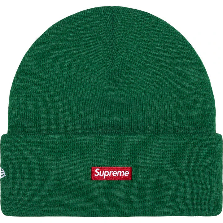 Supreme New Era Tribal S Logo Beanie Green