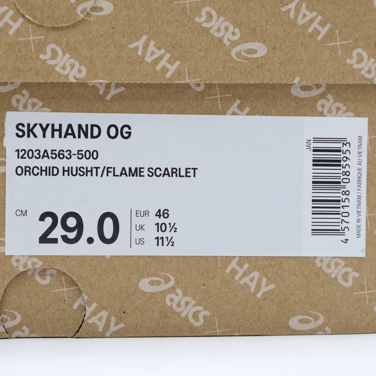 1203A563-500 HAY Asics Skyhand OG Lilac (Men's)
