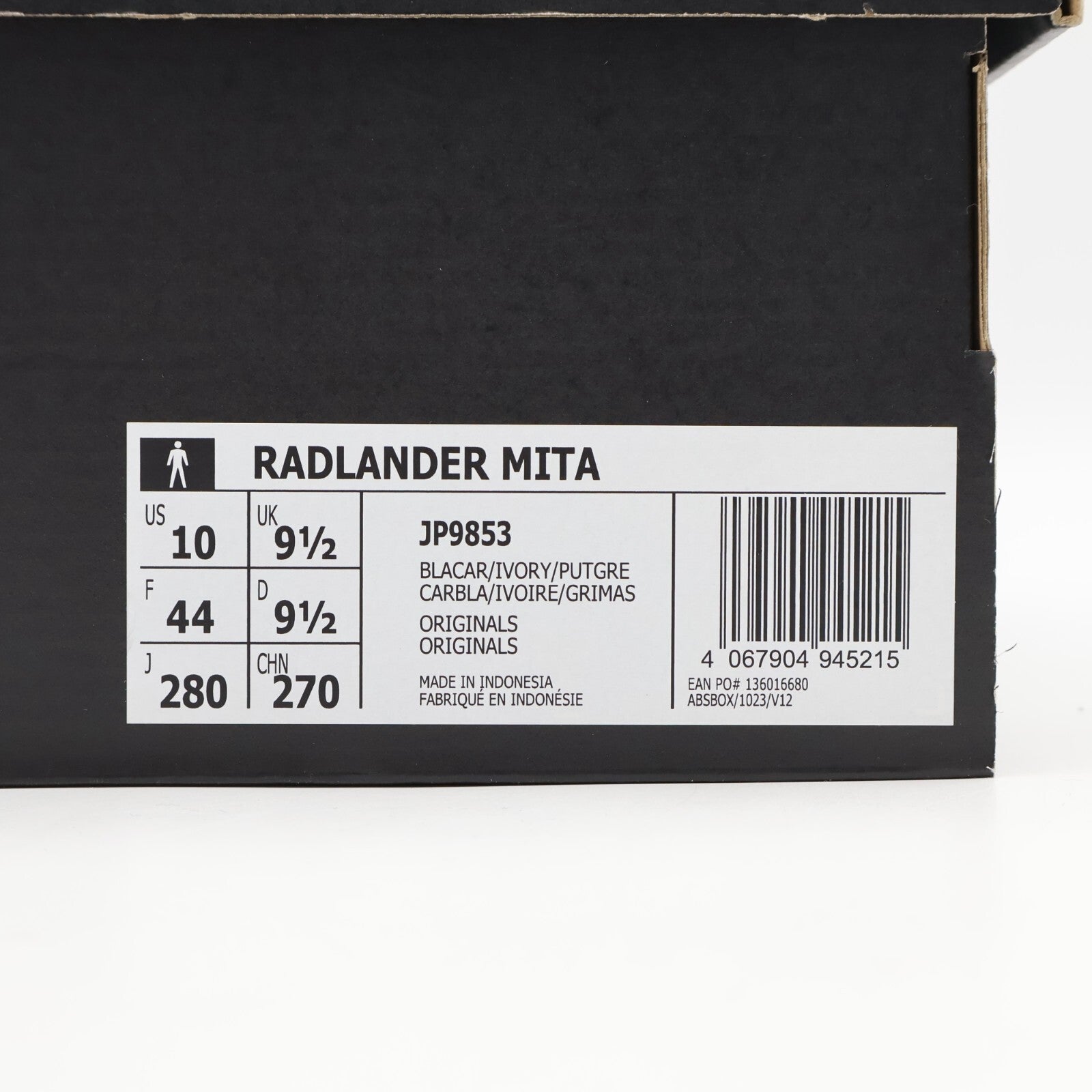 JP9853 mita sneakers adidas Originals Radlander mita Blanch Cargo Ivory (Men's)