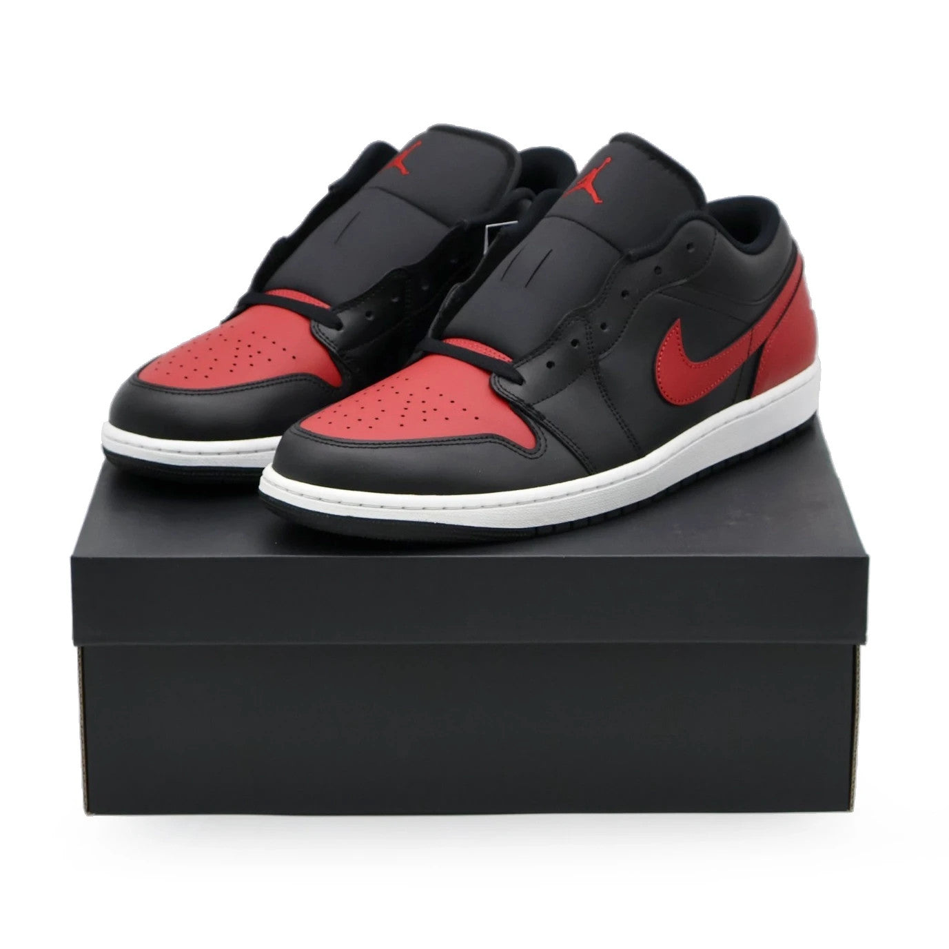 553558-067 Nike Air Jordan 1 Low Bred (Men's)