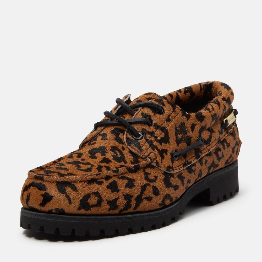 TB0A44YFAHC WACKO MARIA Timberland 3 Eye Classic Lug Leopard (Men's)