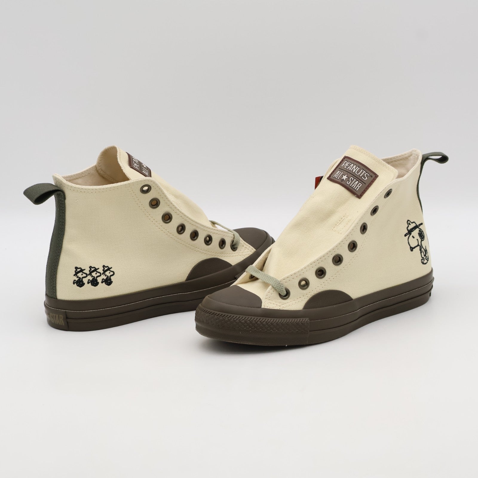 31310740 Peanuts Converse All Star BS HI Off White Taupe (Men's)