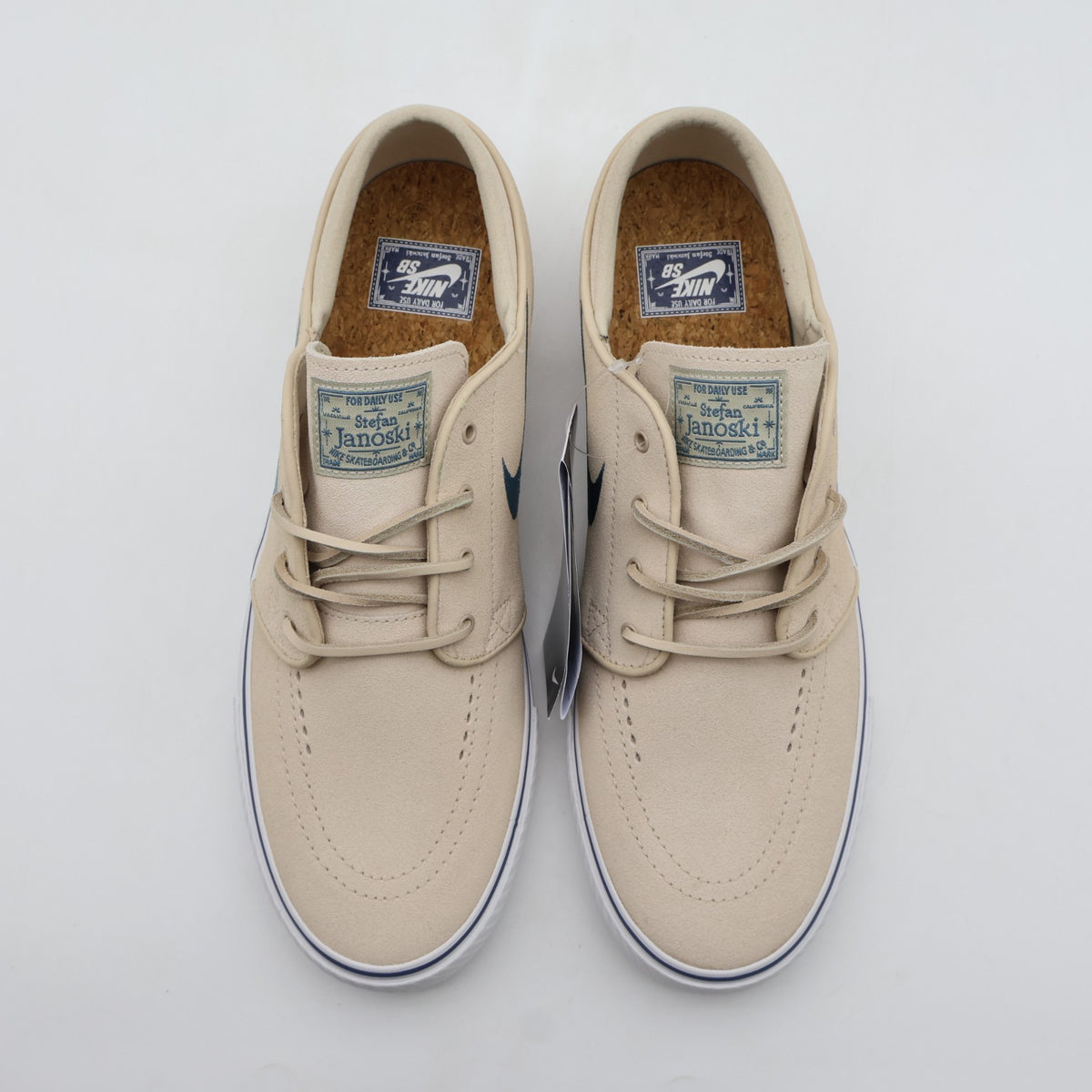 FD6757-101 Nike SB Zoom Janoski OG+ Sanddrift Thunder Blue Summit White (Men's)