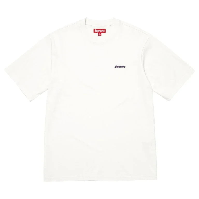 Supreme Washed S/S Top White