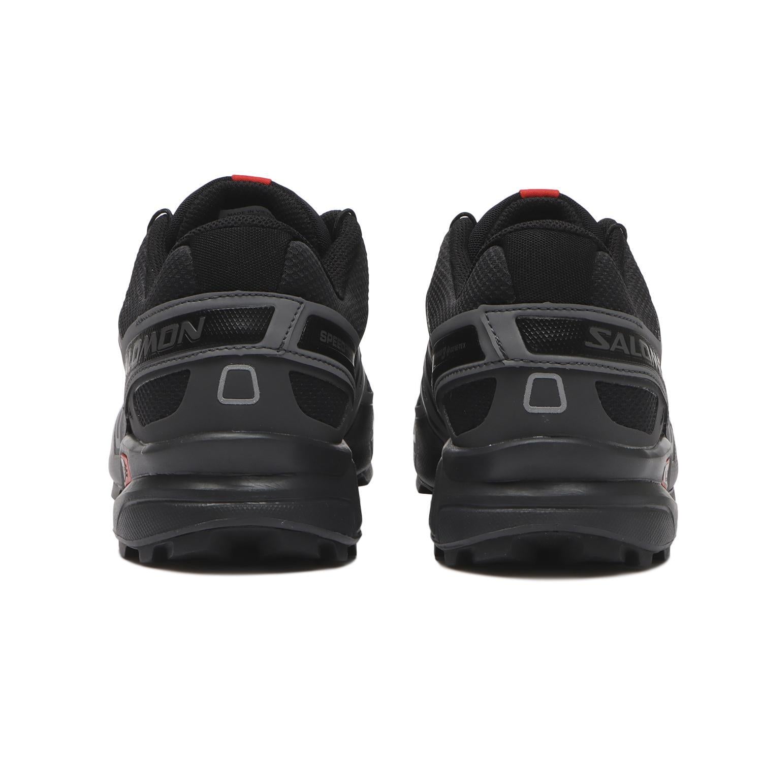 L47731700 Salomon Speedcross 3 GORE-TEX Black Asphalt Flame Scarlet (Men's)
