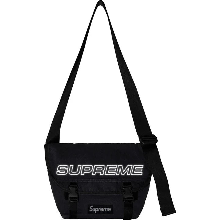 Supreme Denim Messenger Bag Black