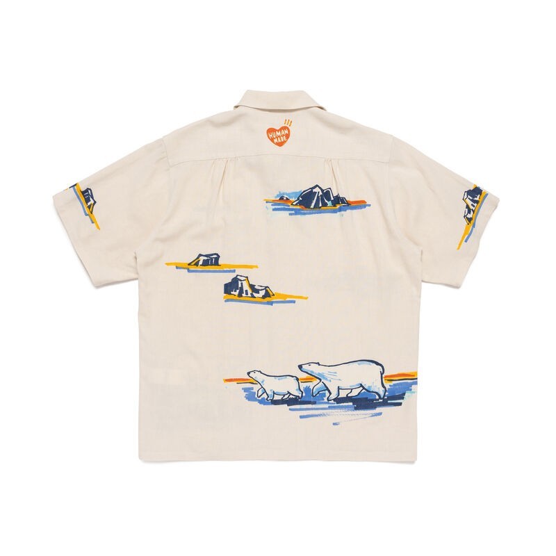 HUMAN MADE Printed Shirt White