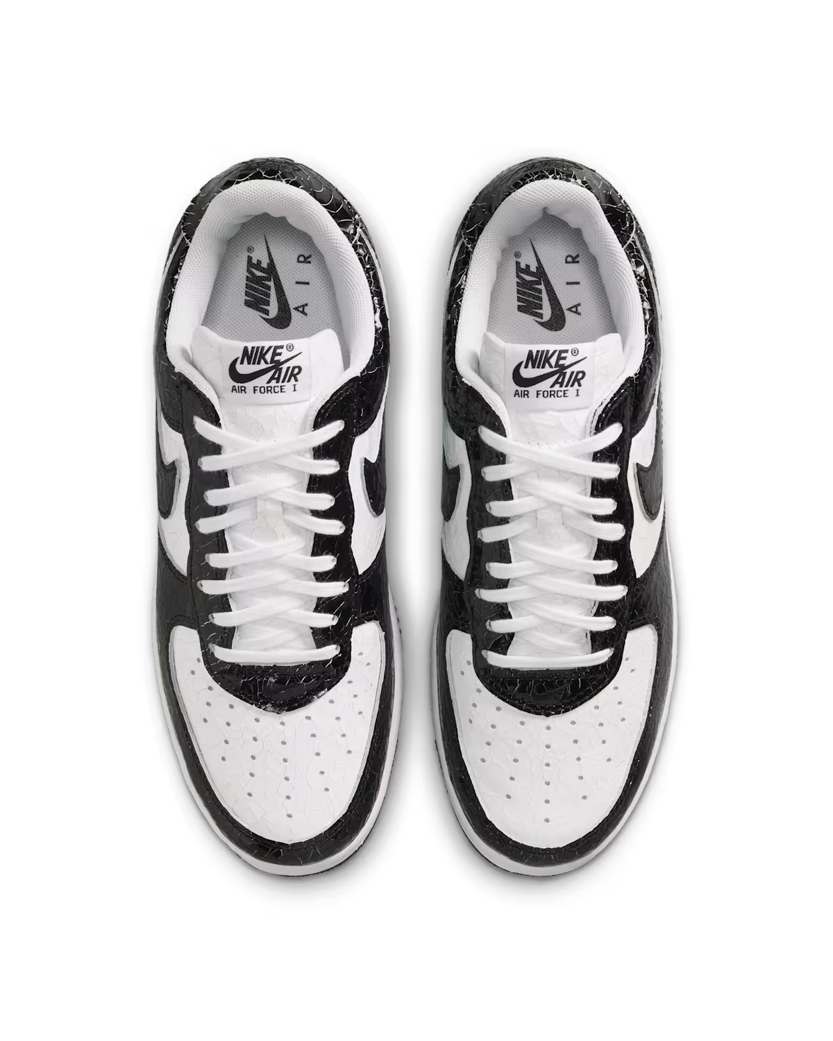 JA0248-300 Nike Air Force 1 Low Cracked Leather Pack "Black/White (Men's)