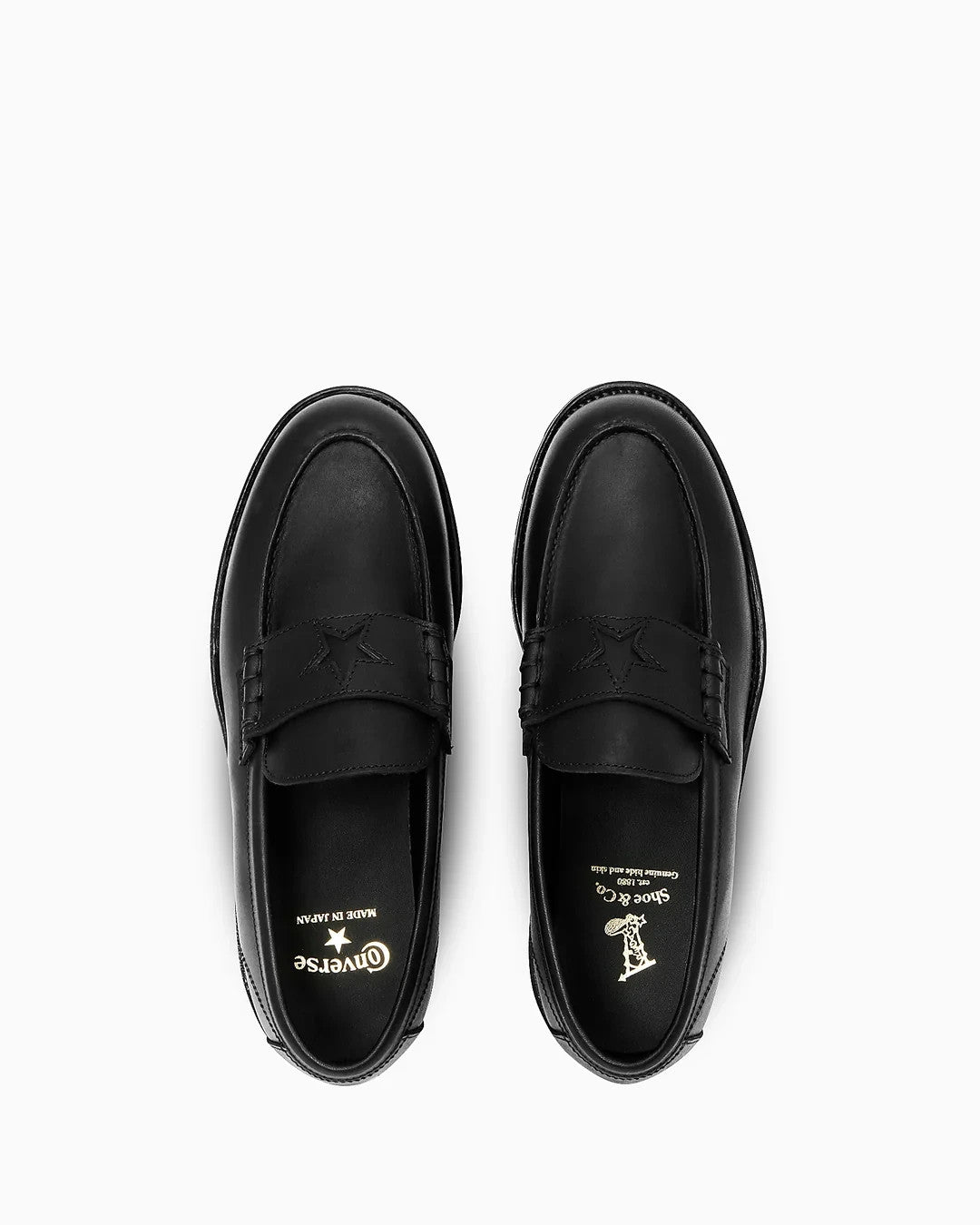33701860 REGAL Shoe & Co. Converse One Star J Loafer PRM Black (Men's)