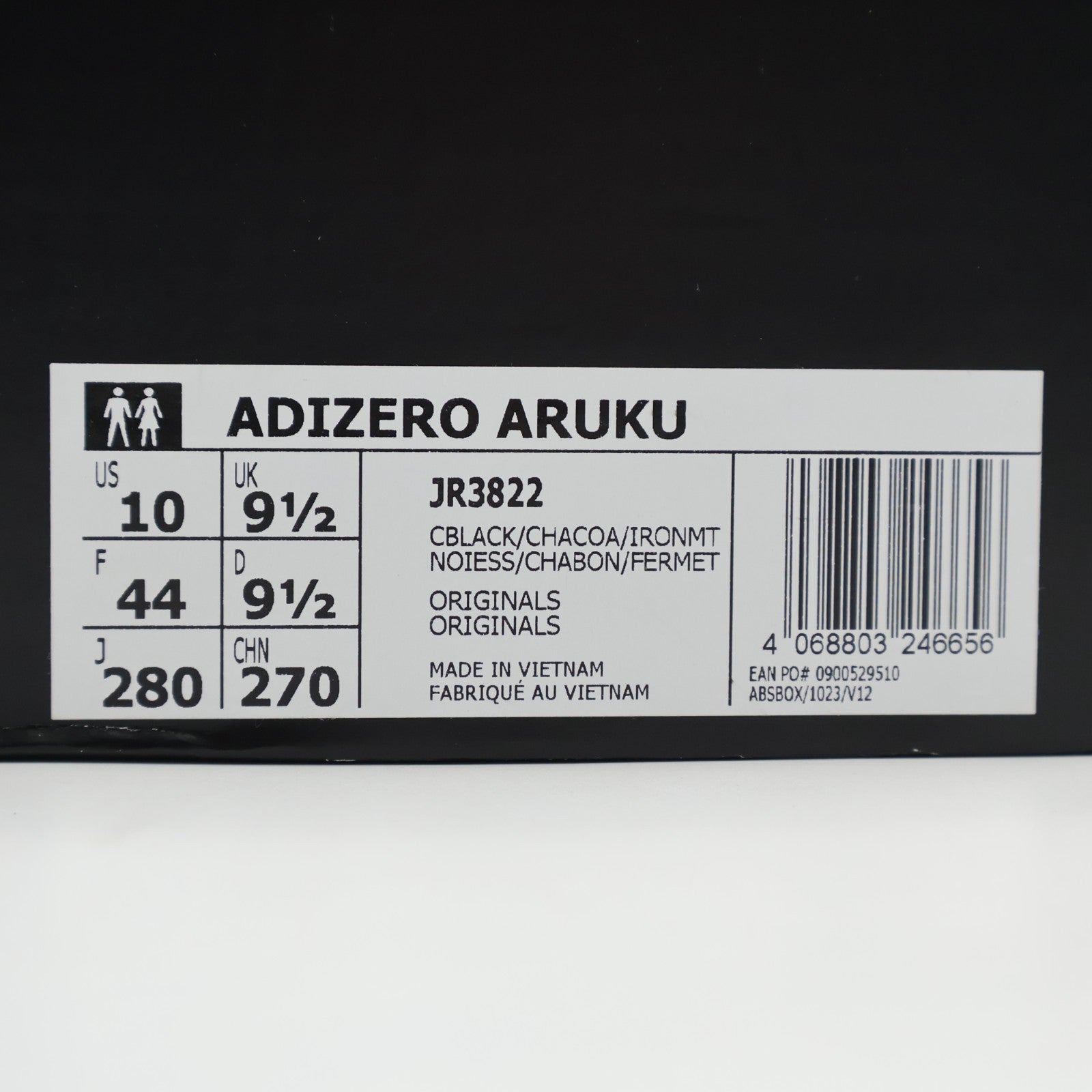 JR3822 adidas Adizero Aruku Core Black Charcoal Iron Metallicb (Men's)