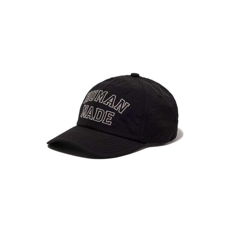 HUMAN MADE 6Panel Nylon Cap Black