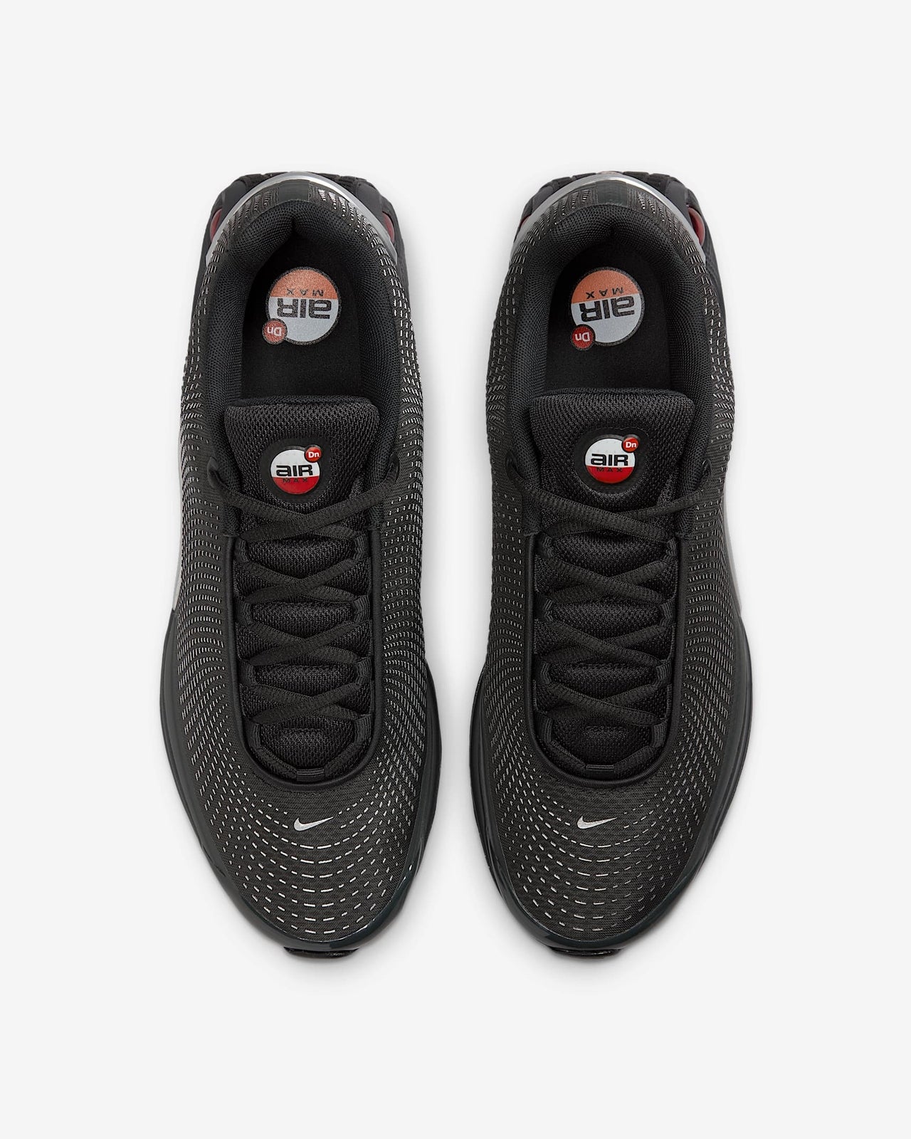 DV3337-016 Nike Air Max DN Black Metallic Silver University Red (Men's)