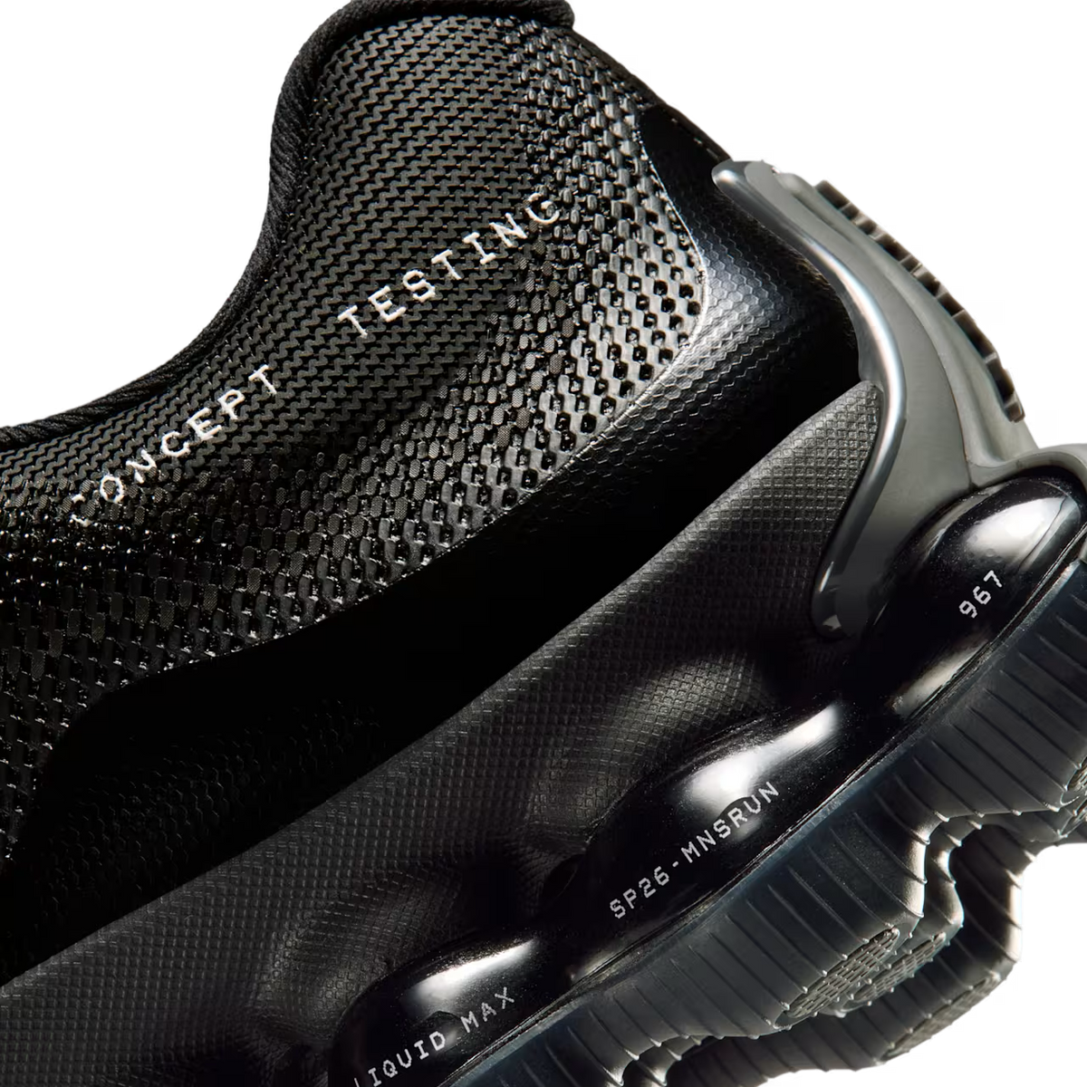 IQ8601-001 fragment design Nike Air Liquid Max Black (Men's)