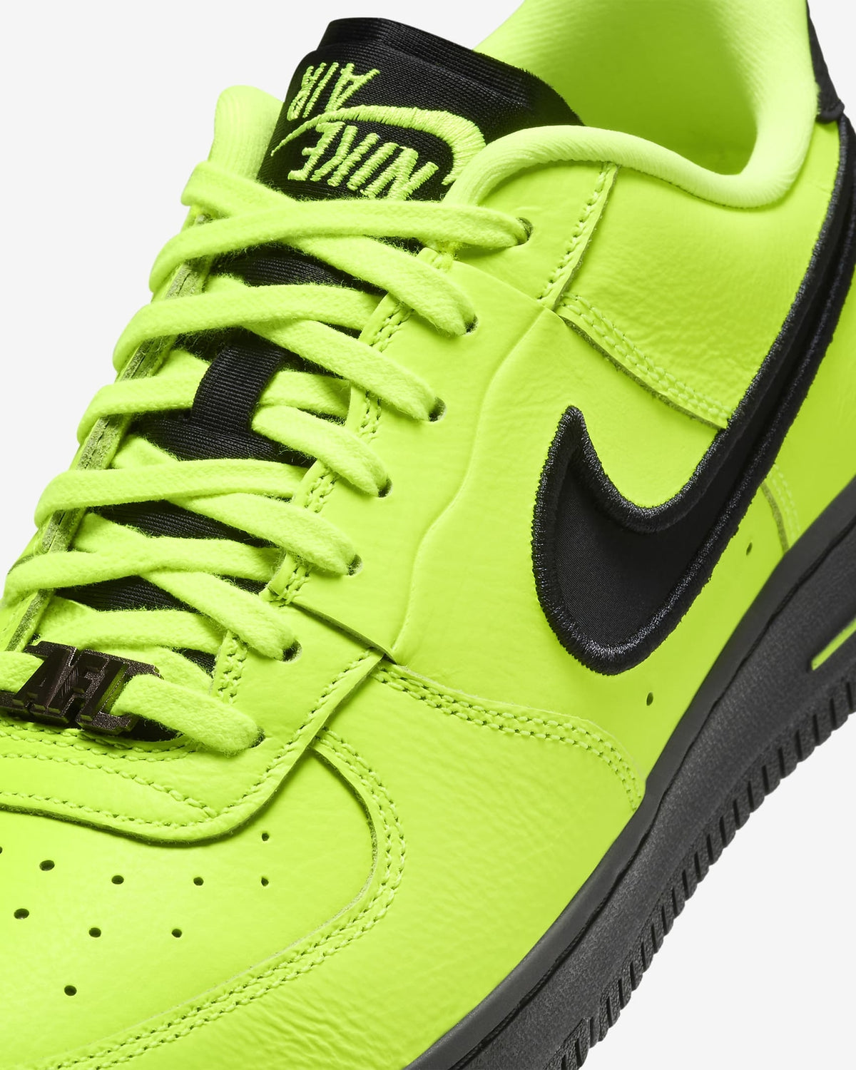 FJ7409-700 Nike Air Force 1 Low Dance Volt and Black (Women's)