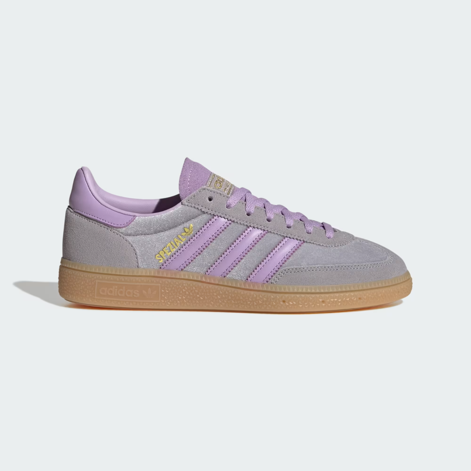JR3646 adidas Originals Handball Spezial Glory Grey Powder Plum Gum (Men's)