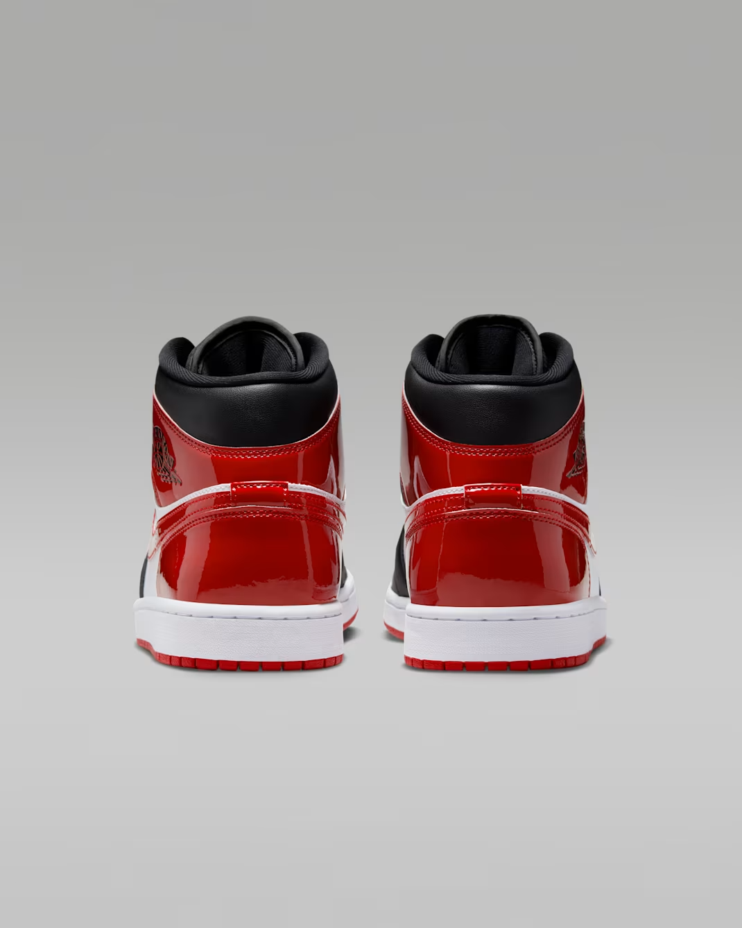 HV4091-006 Nike Air Jordan 1 Mid SE Black White Varsity Red (Men's)