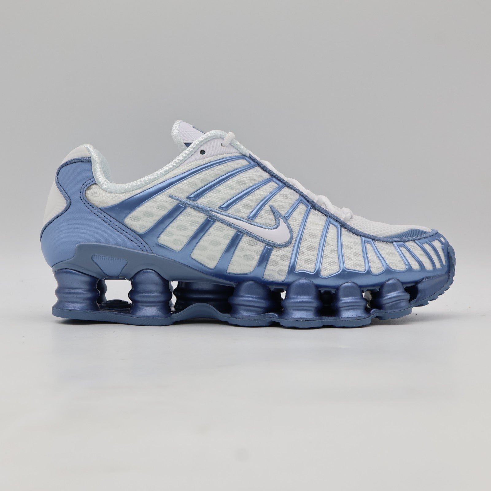 AR3566-106 Nike Shox TL White Work Blue (Women's)